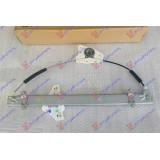 Γρύλλος παραθύρου εμπρός ηλεκτρικός δεξιός (χωρίς μοτέρ) Hyundai I10 (BA,IA) 2013-2019