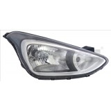 Φανάρι εμπρός δεξί (H4) (TYC) Hyundai I10 (BA,IA) 2013-2019