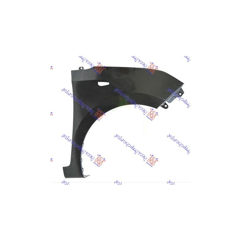 Φτερό εμπρός δεξί (με τρύπα για φλας) Hyundai I10 (BA,IA) 2013-2019
