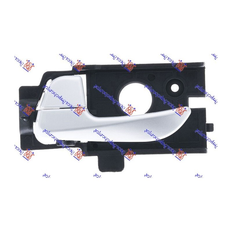 Χερούλι πόρτας εμπρός έσω αριστερό ασημί Hyundai I10 (BA,IA) 2013-2016