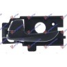 Χερούλι πόρτας εμπρός έσω αριστερό μαύρο Hyundai I10 (BA,IA) 2013-2016