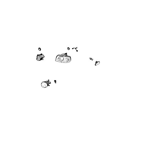 Κάλυμμα φανού ημέρας εμπρός αριστερό Hyundai I10 (AC3,AI3) 2019-