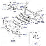 Πλαστική ποδιά ψυγείου άνω Hyundai I10 (AC3,AI3) 2019-