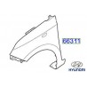 Φτερό εμπρός αριστερό (με τρύπα για φλας) Hyundai I10 (AC3,AI3) 2019-
