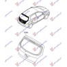 Τζαμόπορτα (με τρύπα για αφαλό) Hyundai I20 (PB,PBT) 2008-2012