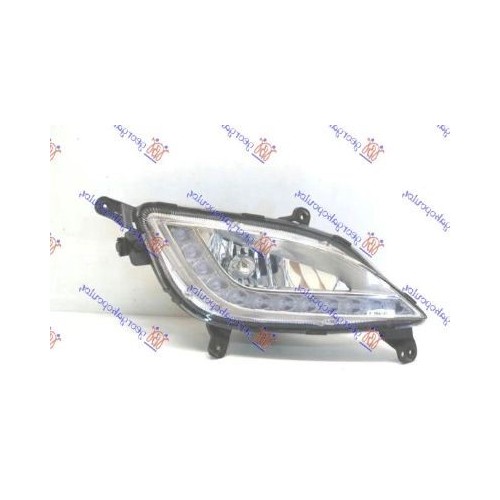 Προβολέας ομίχλης δεξιός (H7/H7) (LED) Hyundai I20 (PB,PBT) 2012-2014