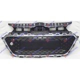 Δίχτυ προφυλακτήρα εμπρός άνω μεσαίο με τη μάσκα (με PDS) Hyundai I20 (GB,IB) H/B 2014-2018