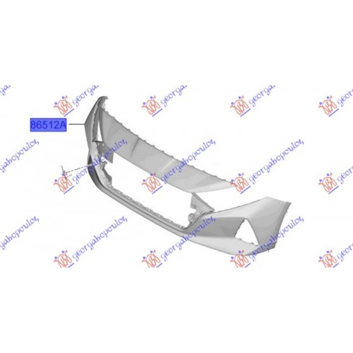 Προφυλακτήρας εμπρός Hyundai I20 (BC3,BI3) 2020-