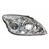Φανάρι εμπρός δεξί μαύρο (TYC) Hyundai I30 (FD) 2007-2012