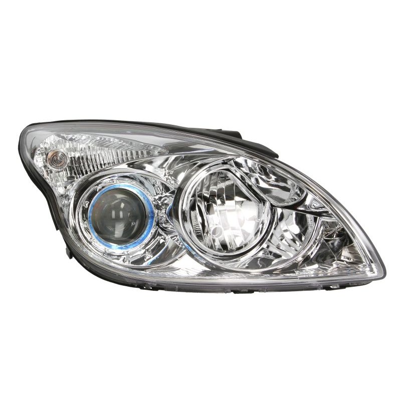 Φανάρι εμπρός δεξί μαύρο (TYC) Hyundai I30 (FD) 2007-2012
