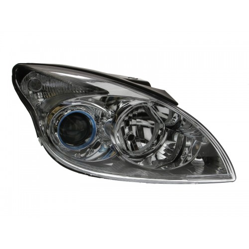 Φανάρι εμπρός δεξί χρώμιο (DEPO) Hyundai I30 (FD) 2007-2012