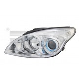 Φανάρι εμπρός αριστερό χρώμιο (TYC) Hyundai I30 (FD) 2007-2012