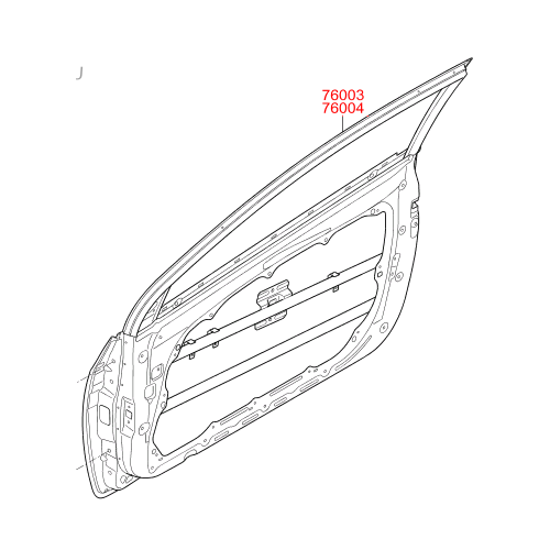 Πόρτα δεξιά (3πορτο) Hyundai I30 (GD) 2013-2017