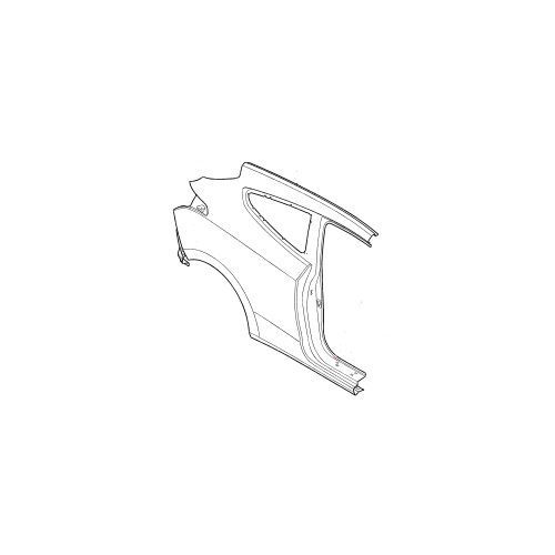 Φτερό πίσω δεξί (3πορτο) Hyundai I30 (GD) 2013-2017