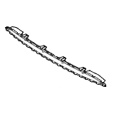 Δίχτυ προφυλακτήρα εμπρός κάτω μεσαίο Hyundai I30 (PD,PDE,PDEN) H/B 2017-2020