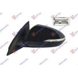 Καθρέφτης αριστερός ηλεκτρικός ηλεκτρικά αναδιπλώμενος με μνήμη (με φλας & BLIS) (14PIN) Hyundai I30 (PD,PDE,PDEN) 2017-