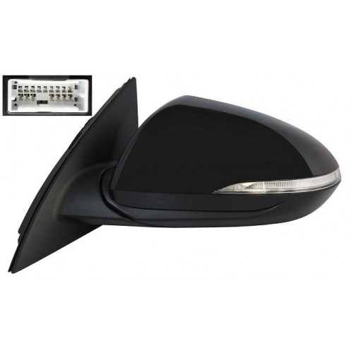Καθρέφτης αριστερός ηλεκτρικός ηλεκτρικά αναδιπλώμενος βαφόμενος (με φλας) (8PIN) Hyundai I30 (PD,PDE,PDEN) 2017-