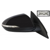 Καθρέφτης δεξιός ηλεκτρικός ηλεκτρικά αναδιπλώμενος βαφόμενος (με φλας) (8PIN) Hyundai I30 (PD,PDE,PDEN) 2017-