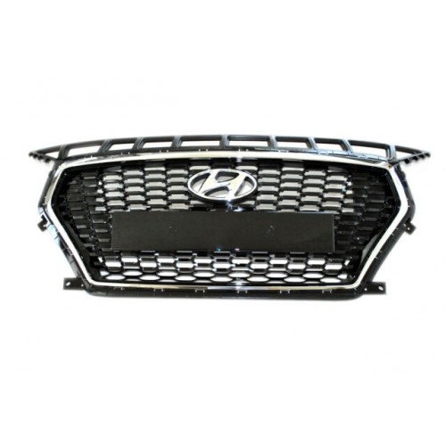 Μάσκα εμπρός (μαύρη) Hyundai I30 (PD,PDE,PDEN) H/B 2017-2020