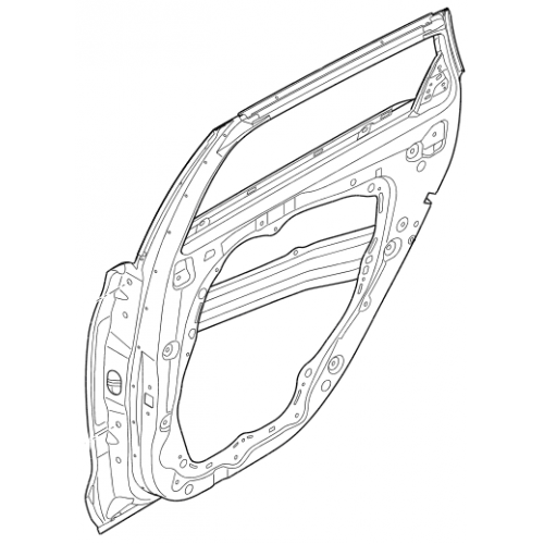 Πόρτα πίσω αριστερή Hyundai I30 (PD,PDE,PDEN) H/B 2017-