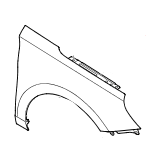 Φτερό εμπρός δεξί (χωρίς τρύπα για φλας) Hyundai I30 (PD,PDE,PDEN) 2017-