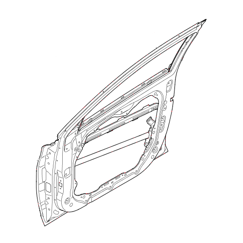 Πόρτα εμπρός δεξιά Hyundai I30 (PD,PDE,PDEN) F/B 2017-