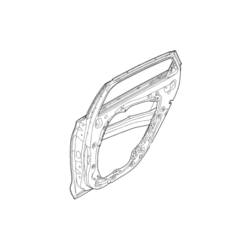 Πόρτα πίσω αριστερή Hyundai I30 (PD,PDE,PDEN) F/B 2017-