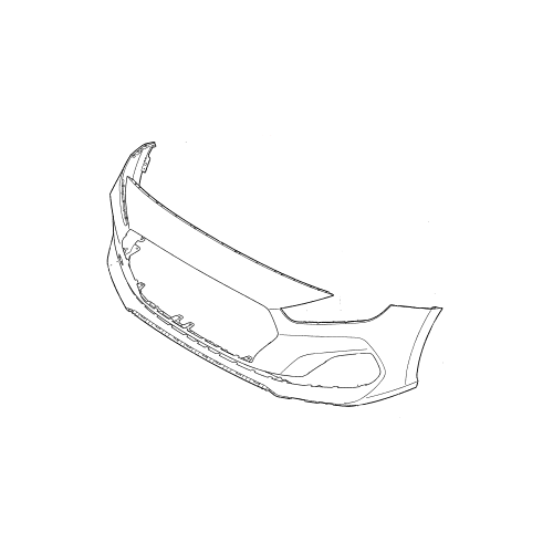 Προφυλακτήρας εμπρός Hyundai I30 (PD,PDE,PDEN) F/B 2017-2020