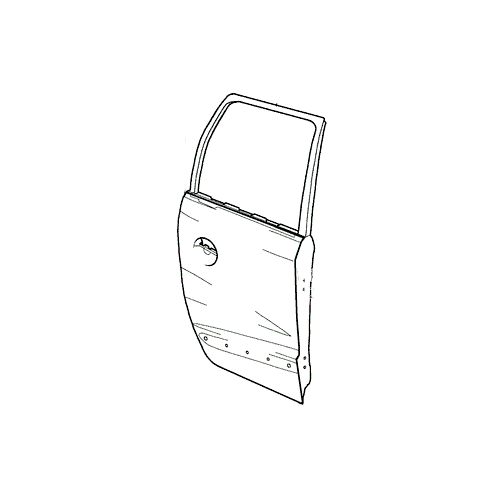 Πόρτα πίσω δεξιά Hyundai Atos (MX) 1997-2000