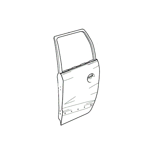 Πόρτα πίσω αριστερή Hyundai Atos (MX) 1997-2000