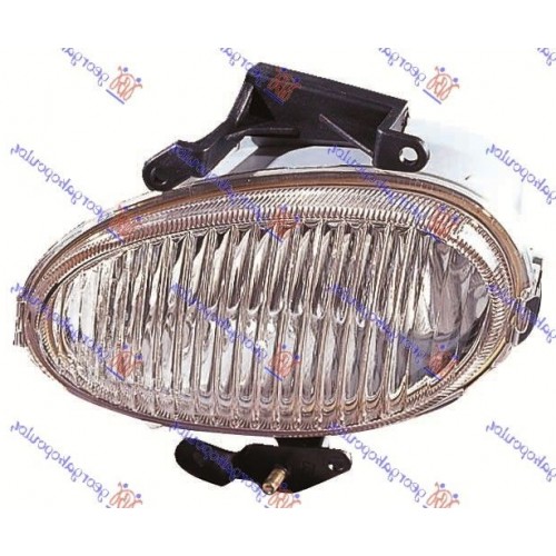 Προβολέας ομίχλης αριστερός λευκός (Α ποιότητα) Hyundai Atos (MX) 1997-2000 Atos Prime (MX) 1999-2001