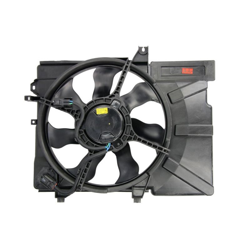 Βεντιλάτερ ψυγείου κομπλέ (απόσταση κάτω βάσεις 215mm) Hyundai Getz (TB) 2002-2010