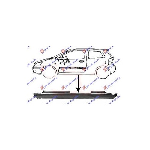 Μαρσπιέ αριστερό (5πορτο) Hyundai Getz (TB) 2002-2010