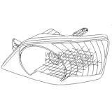 Φανάρι εμπρός αριστερό Hyundai Getz (TB) 2002-2005