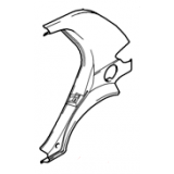 Φτερό πίσω αριστερό (5πορτο) Hyundai Getz (TB) 2002-2010