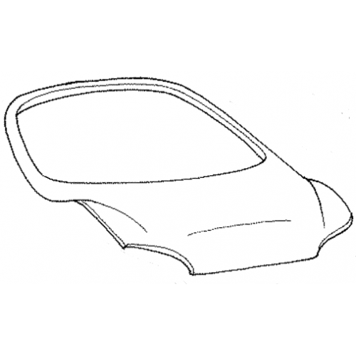 Τζαμόπορτα Hyundai Coupe (RD) 1997-1999