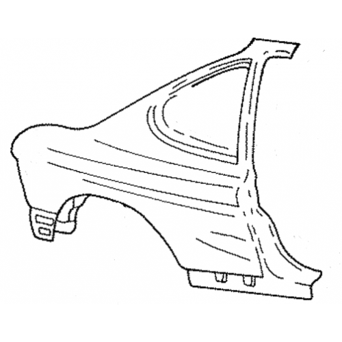 Φτερό πίσω δεξί Hyundai Coupe (RD) 1997-2001