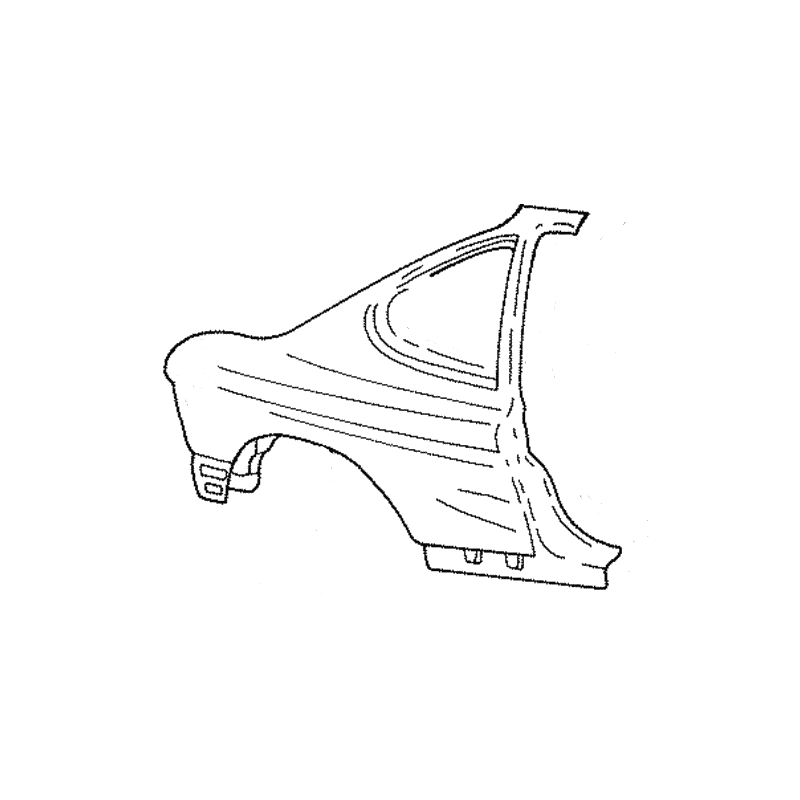 Φτερό πίσω δεξί Hyundai Coupe (RD) 1997-2001