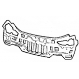 Ποδιά πίσω κομπλέ Hyundai Coupe (RD) 1999-2001