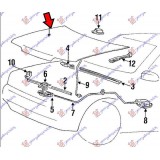 Καπό εμπρός Hyundai Lantra (J-1) 1990-1992