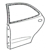 Πόρτα πίσω αριστερή Hyundai Lantra (J-2) 1995-1999