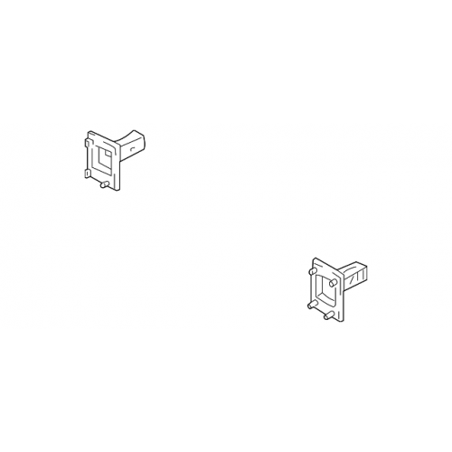 Βάση προφυλακτήρα πίσω δεξιά Hyundai Elantra (XD) 2000-2004