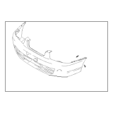 Προφυλακτήρας εμπρός Hyundai Elantra (XD) 2004-2007