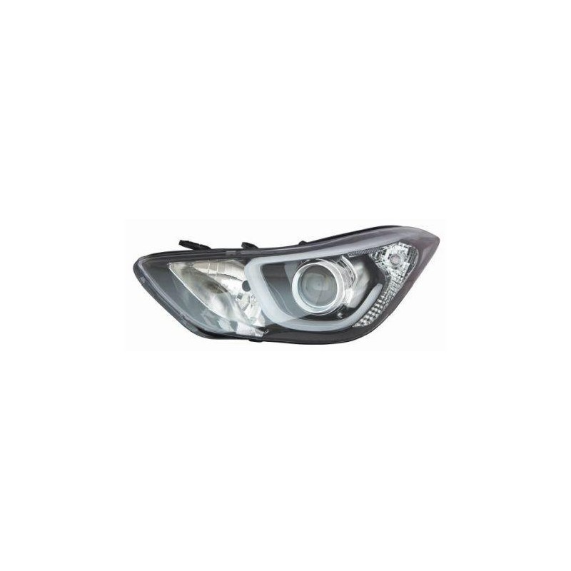 Φανάρι εμπρός αριστερό (XENON) με φως ημέρας LED (DEPO) Hyundai Elantra (MD,UD) 2013-2015