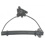 Γρύλος παραθύρου εμπρός δεξιός (χωρίς μοτέρ) πολύσφηνο Hyundai Accent (X-3) SDN L/B 1994-1999