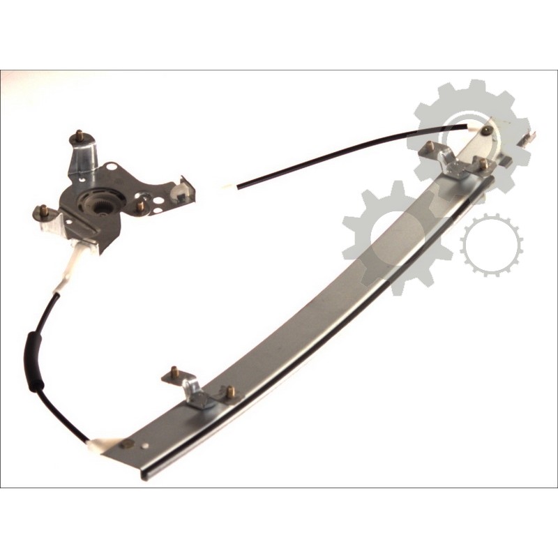 Γρύλος παραθύρου εμπρός αριστερός (χωρίς μοτέρ) πολύσφηνο Hyundai Accent (X-3) SDN L/B 1994-1999