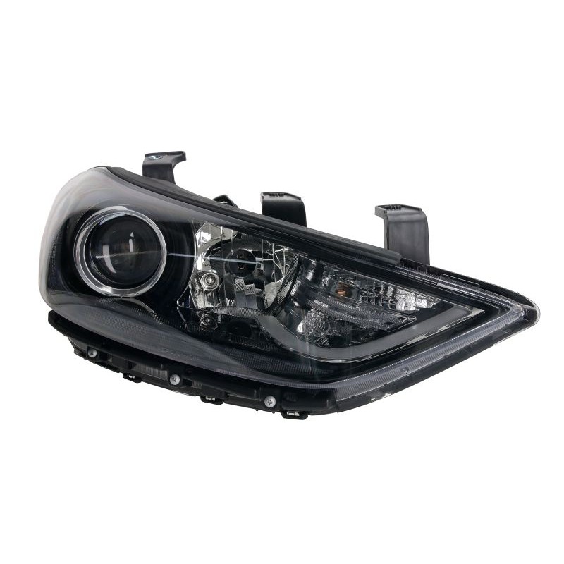 Φανάρι εμπρός δεξί (H7/HB3) με φως ημέρας LED (TYC) Hyundai Elantra (AD,ADA) 2015-2019