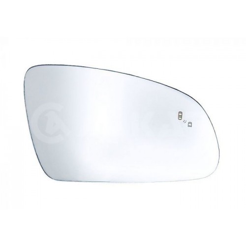 Κρύσταλλο καθρέφτη θερμαινόμενο δεξί (με BLIS) Hyundai Kona (OS,OSE,OSI) 2017-