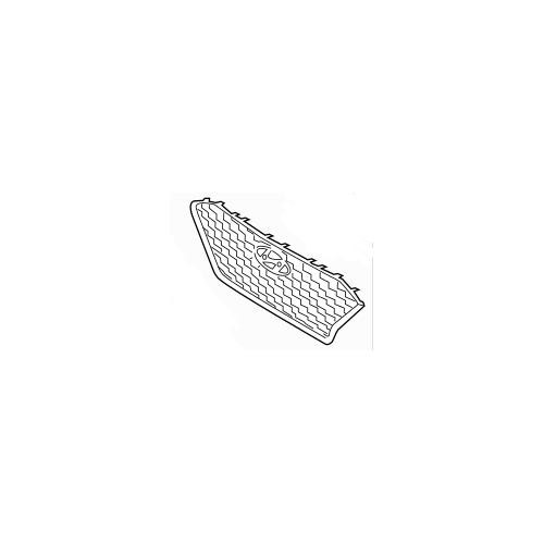 Μάσκα εμπρός (με χρώμια) Hyundai Kona (OS,OSE,OSI) 2017-2020