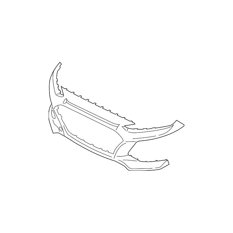 Προφυλακτήρας εμπρός άνω Hyundai Kona (OS,OSE,OSI) 2017-2020